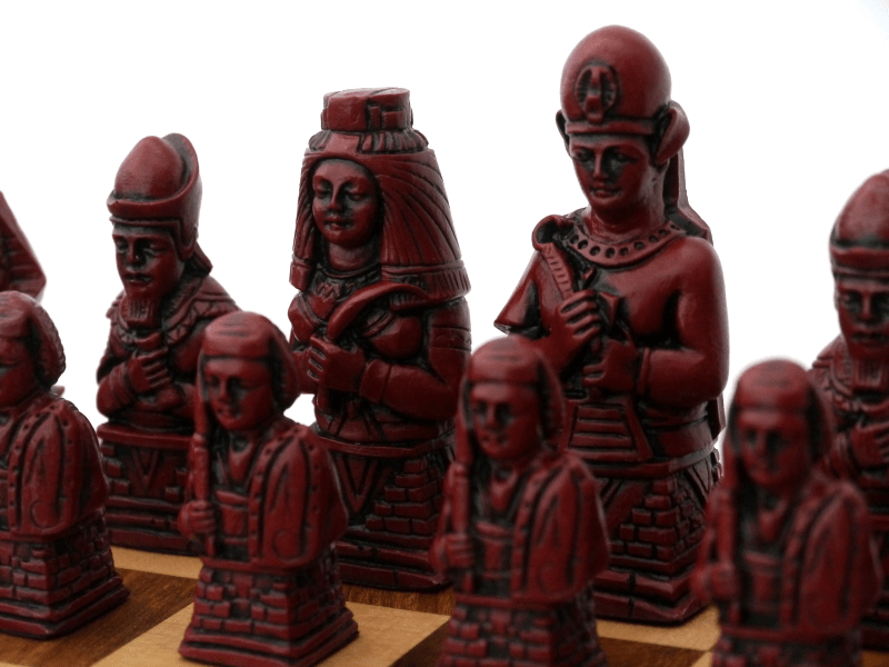 Vintage Egyptian Chess figures