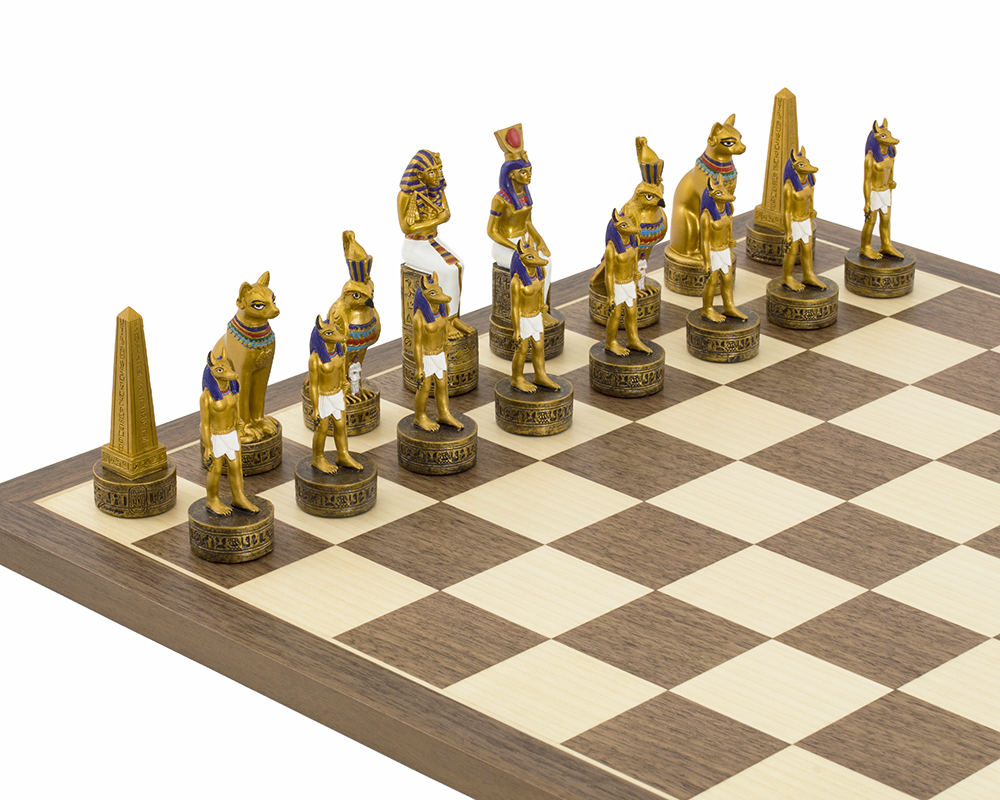 royal egyptian chess figures