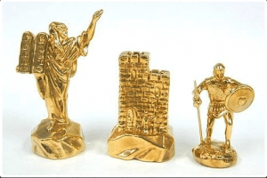 Gold And Silver Plated Chess Set​