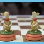 Hand Painted Winnie The Pooh Chess
