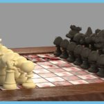 Mario Chess Set by Camtoonist
