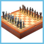 Medieval Crusader Chess Set