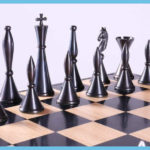 Modernist Metal Chess set