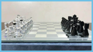Swarovski Luxurious Glass Chess Set