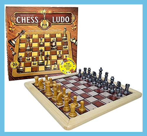 Wooden Magnetic Folding Chess