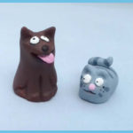 Cute Cartoonish Cats And Dogs Chess Set