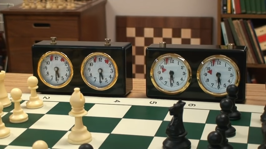 Antique Chess Clock