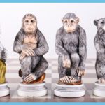 Animal Kingdom Chess Pieces From Italy