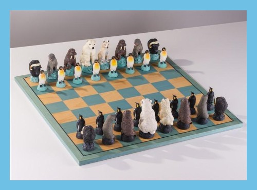 Glacier Chess Set