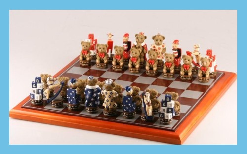 Teddy Bear Chess Set