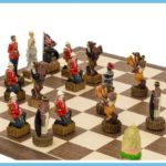 The British Vs Zulus Chess Set