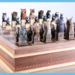 Wild Animals Of America Chess Set