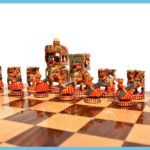 Ambawari 3 King Artistic Chess Set