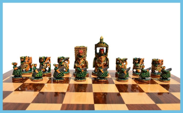 Ambawari 3 King Artistic Chess Set