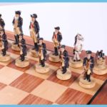 American War For Independence Chess Set