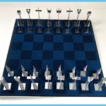 Austin Cox Aluminum Chess Set