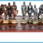 Chess Chess Set Middle Ages Knight Battle