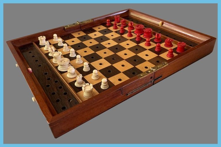 Jaques London Antique Chess Set