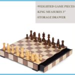 Luxurious Mid Century Modern Chess Set