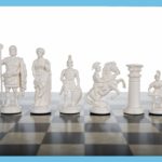 Roman Legion Plastic Chess Pieces