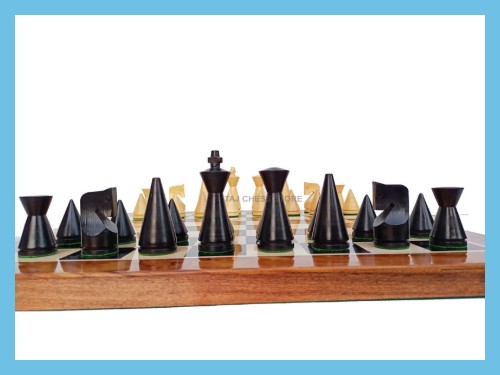 Russian Coni Mid Century Chess Pieces