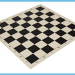 Standard Club Plastic Chess Set Black &Amp; Ivory Pieces