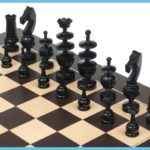 The French Regency Wenge Chess Set