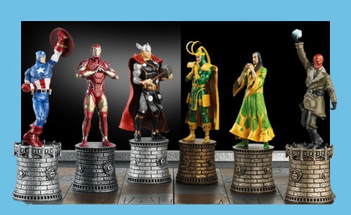 Original Marvel Chess Pieces