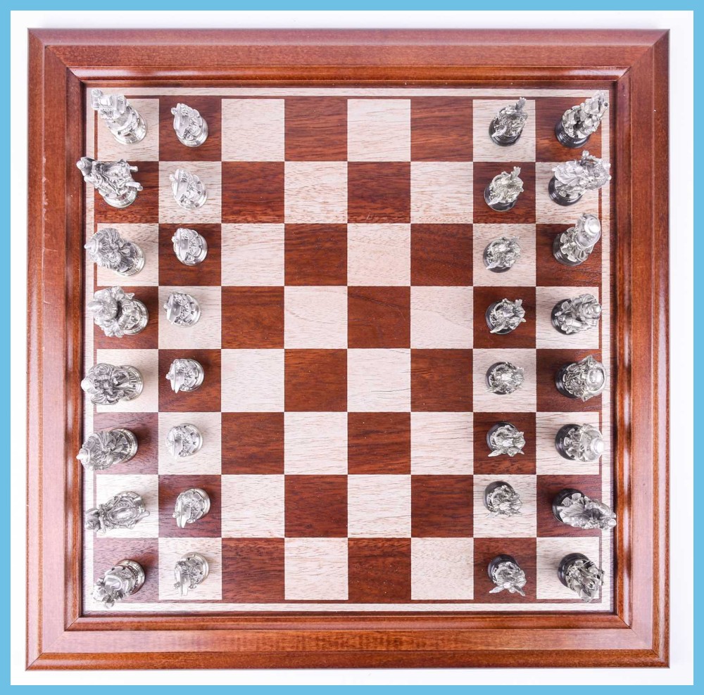 Danbury mint chess set
