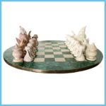 Malachite Chess Set