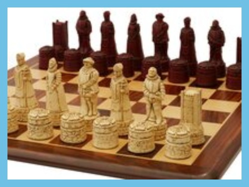Ornamental Chess Pieces