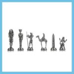 Stainless Steel Chess Set