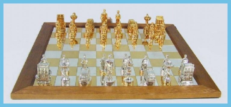 Unique-Large-Sterling-Silver-Medical-Doctor-Chess-Set