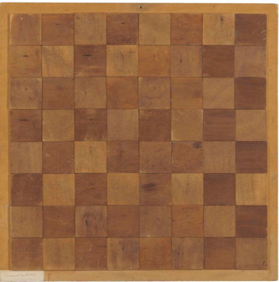 marcel duchamp chess board