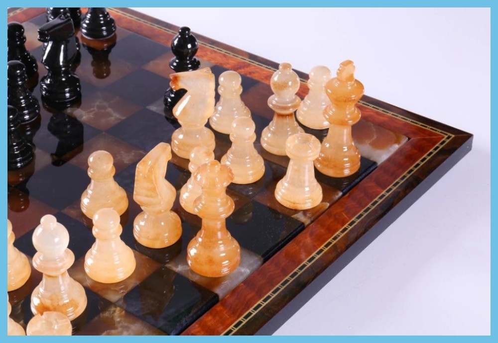 Alabaster Chess Set 1