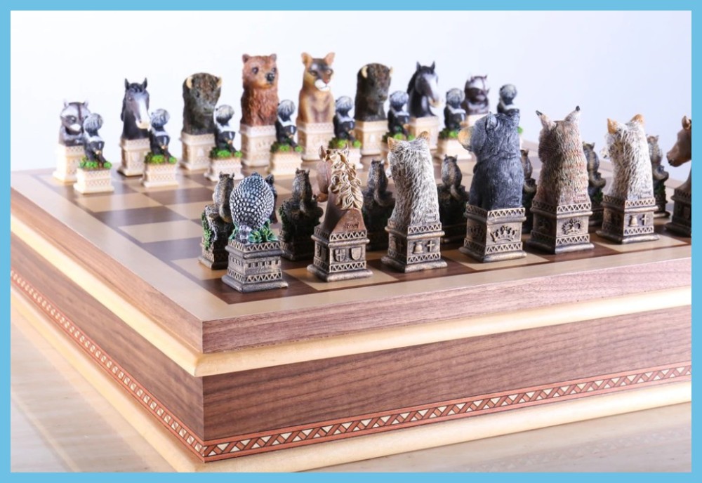 Animal Chess Set