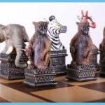 Animals Of The Savanna Chess Pieces 1