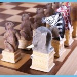 Animals Of The Savanna Chess Pieces 2