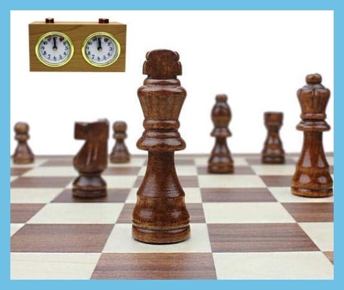 Antique Analog Chess Clock 3