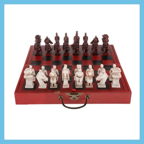 Antique Chinese Chess Set 3