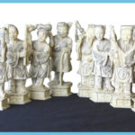 Antique Ivory Chess Pieces