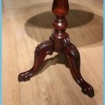 Antique Round Chess Table 7