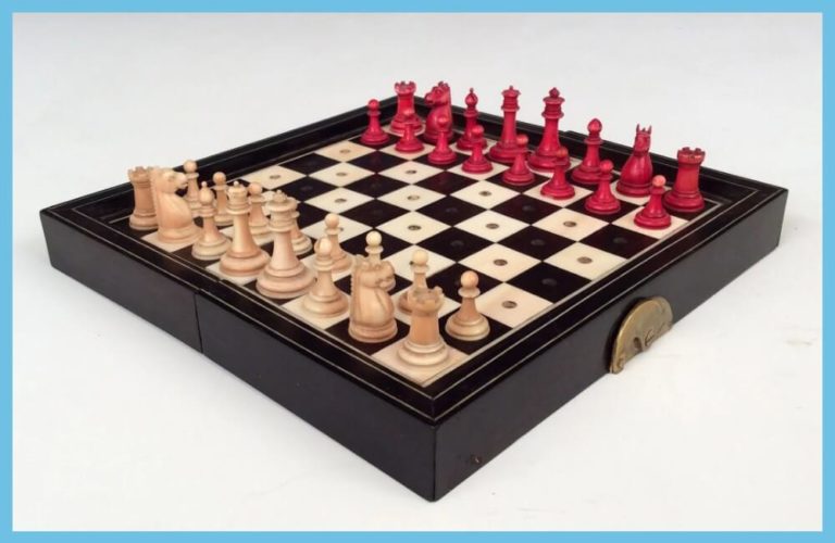 Best Antique Ivory Chess Set