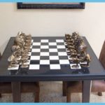 Bronze Safari Animal Chessboards