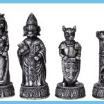 Cat Themed Chess Pieces