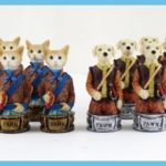 Cat and Dog Chess Pieces