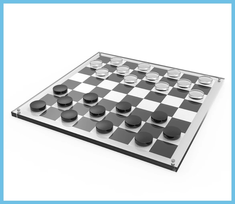 Clear Acrylic Chess