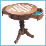 Costco Round Chess Table 1