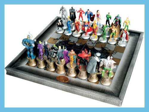 Dc Vs Marvel Chess Set