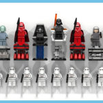 Empire Strike Back Lego Star Wars Chess Pieces 1